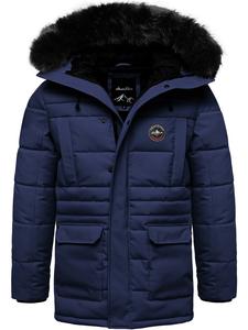 Зимняя куртка TULSA темно-синего цвета Amaci&Sons