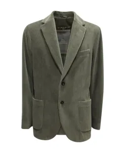 Бархатный жакет зеленого цвета Circolo 1901, зеленый