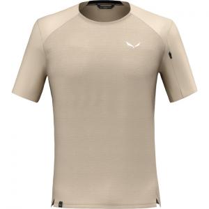 Мужская футболка Puez AM Hyb Salewa, бежевый