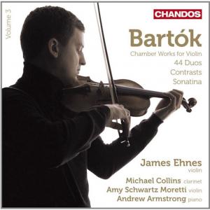 Диск CD Bartók: Chamber Works For Violin, Vol. 3 - 44 Duos / Contrasts / Sonatina - Béla Bartók, James Ehnes, Amy Schwartz Moretti, Michael Collins, Andrew Armstrong