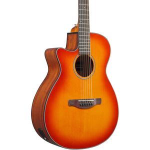 Ibanez AEG58L Cutaway Леворукая акустическая электрогитара Violin Burst