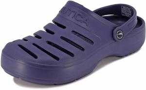 Мужские сабо Nautica - спортивные сандалии - без застежки с регулируемым задним ремешком - (водные обувь/мягкие тапочки) River Edge, Navy River Edge