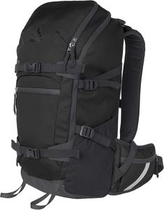 Горнолыжный рюкзак Unigear, 22 л, водонепроницаемый рюкзак из полиэстера 900D для сноуборда, лыж, кемпинга, пешего туризма (черный), Black