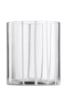 Стакан Cyrcus в полоску (8,5 x 10 см) Nasonmoretti, белый