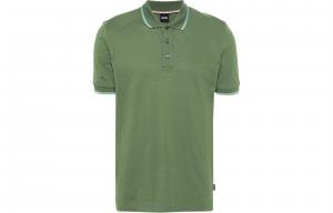 Футболка поло SS24 мужская яблочно-зеленая HUGO BOSS