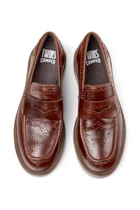 Кожаные мокасины tws Camper, коричневый