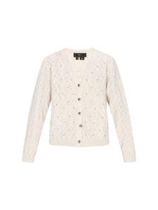Женский кардиган цвета слоновая кость faina