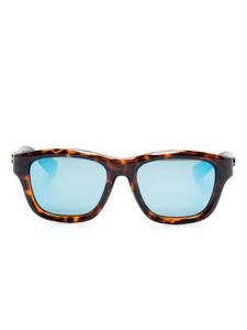Солнцезащитные очки Gucci Eyewear в оправе wayfarer, коричневый