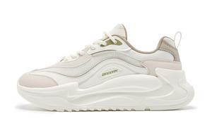 QIAODAN Увеличивающие рост, износостойкие, дышащие, нескользящие, низкие повседневные туфли, женские, белые