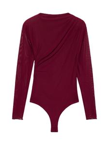 No Matter What Блузка-боди в цвете винный красный