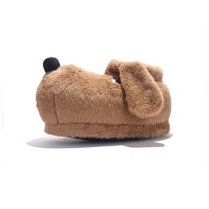 Jifffly Унисекс термотапочки с противоскользящей подошвой, устойчивые к истиранию, на флисовой подкладке, из хлопка, коричневые, цвет Brown
