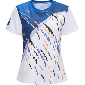 Футболка для бадминтона женская KUMPOO, синяя