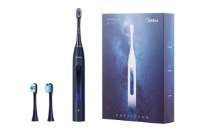 Электрическая зубная щетка зарядка звуковая волна, полностью автоматические, набор для пары, коробка, триколор m1/m2 Midea