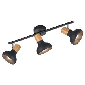 Потолочный светильник Reality Leuchten Latika, железо - черное - количество языков пламени: 3