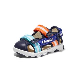 Низкие детские туфли Infant And Toddler GINOBLE, темно-синий/оранжевый/белый/синий