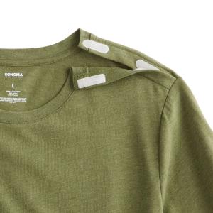 Мужская адаптивная футболка Sonoma Goods For Life Easy Dressing Crew Tee