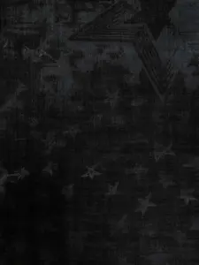 Шерстяной шарф со звездным принтом Zadig&Voltaire, черный