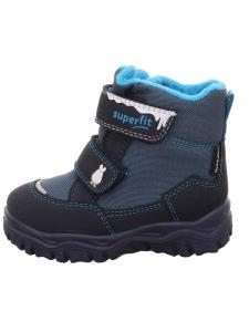 Зимние ботинки Хаски темно-синего цвета superfit