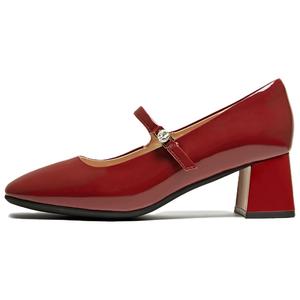 TATA Мэри Джейн туфли женские бордовые, цвет Burgundy