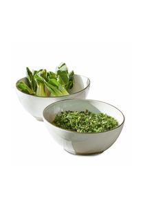 Салатница Loberon Biarré, 2 штуки, белый