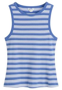 Вязаный топ MELA DRISNA, синий