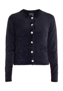 Вязаный кардиган faina Knit Cardigan Tassia, темно-синий