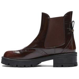 Ботинки Челси женские LE SAUNDA, Burgundy Red Bol