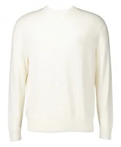 Свитер кремового цвета Armani Exchange, белый