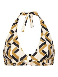 ERES топ бикини с геометричным принтом, белый