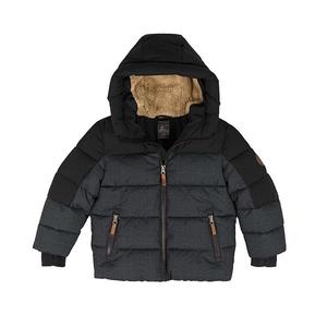 Утепленный пуховик с капюшоном для мальчиков Zeroxposur, Dark Heather