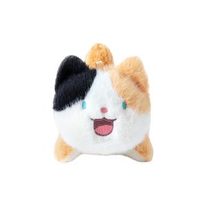 XINGBA Милый подвеска плюш черный кот с тремя цветами высота 8см