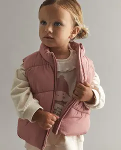 Гладкий жилет Sfera, темно-розовый