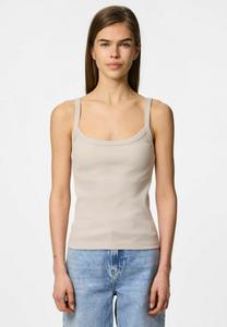 Топ PCMAY Pieces, бежевый