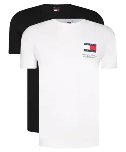 Футболка 2-pack tjm slim 2pack s/s flag dna Slim fit Tommy Jeans, белый