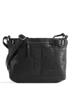 Кожаная сумка через плечо Bronco Spikes & Sparrow, черный