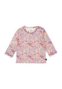 Футболка с длинным рукавом Fred's World by Green Cotton, цвет Almond Papaya Navy