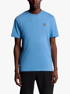 Футболка из хлопка Core Cotton Blend Lyle & Scott, Parisian Blue
