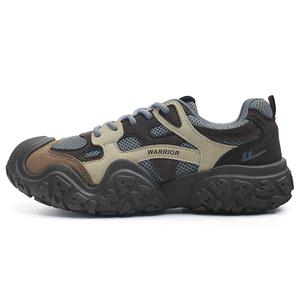 Женские повседневные кроссовки Warrior Chunky облегченные низкие WXYS 4518Z серо-коричневые