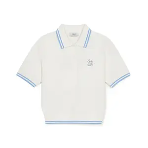 MLB Футболка поло New York Yankees женская белая