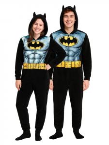 Комбинезон Бэтмена с капюшоном из комиксов DC, черный Batman