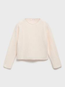 Детский свитер Sophie с вязаным рубчиком Mango, Beige