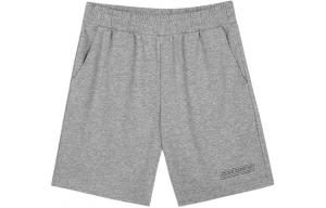 Красочные повседневные шорты мужские средние Skechers, серый