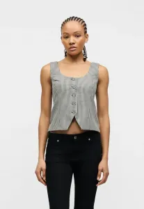 Весенний костюмный жилет Abercrombie & Fitch, Black/White