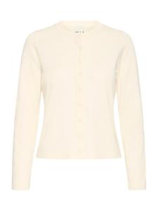 Вязаный кардиган ICHI IHLULS, кремовый