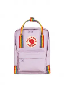 Рюкзак Kanken с радужными лямками Fjallraven, фиолетовый