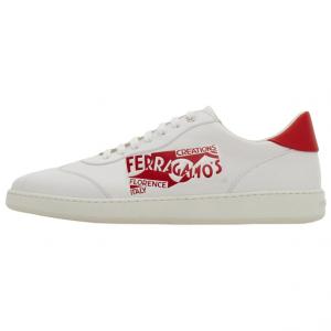 Кроссовки для скейтбординга мужские low top белые Ferragamo, белый