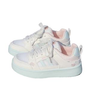 GULIA Скользоустойчивые износостойкие скейтерки женские Puffy Flour, цвет Puffy Flour