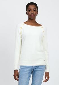 Джемпер INFLUENCER FLUFFY BEJEWELED, Milk/White