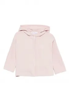Худи с принтом Emporio Armani Kids, розовый