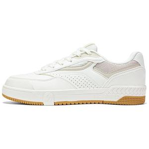 Кеды, скейтборд обувь женская низкая Feather белый/овсяный молочный 361°